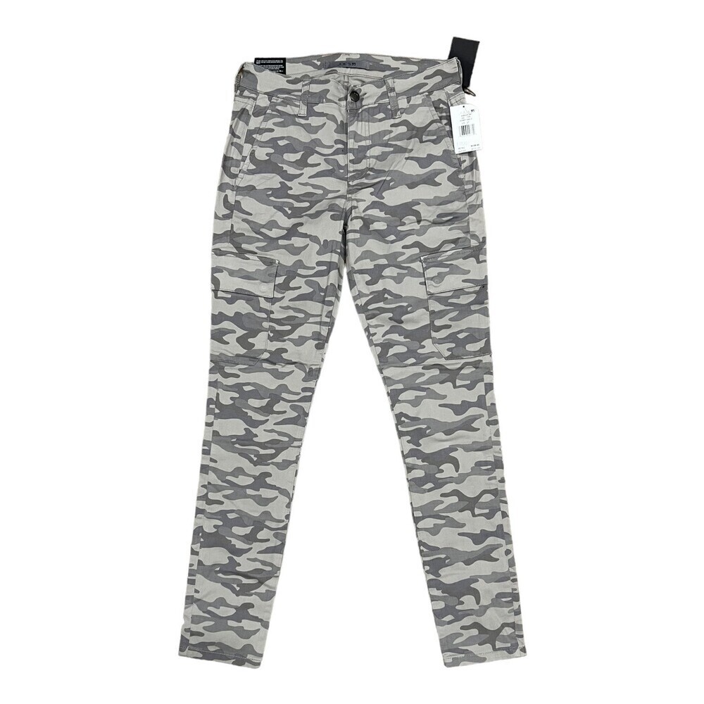 Joe’s Jeans Tan Camouflage Skinny Ankle Cargo Jeans 27